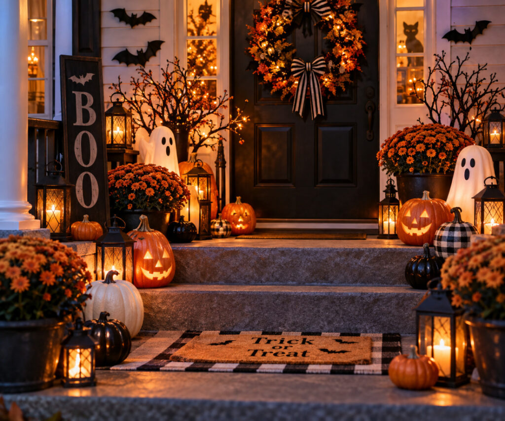 Halloween living room decor ideas