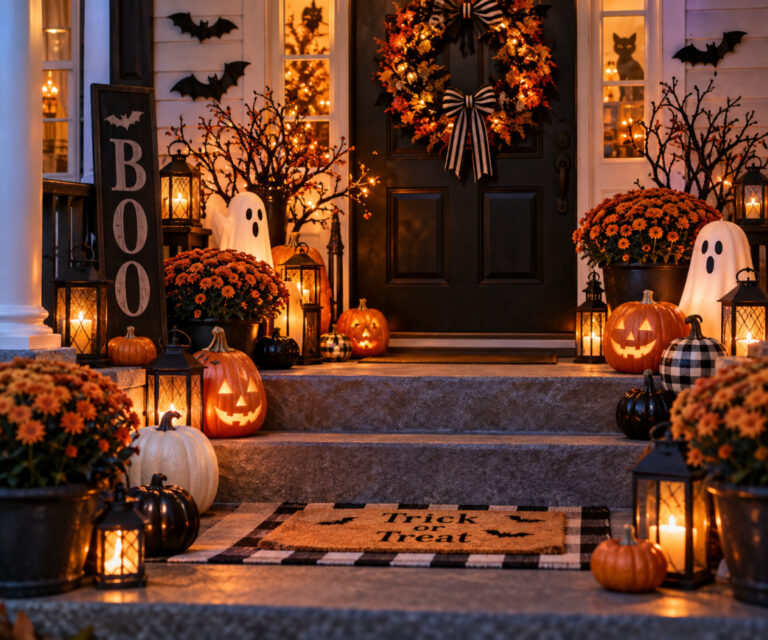 Halloween living room decor ideas