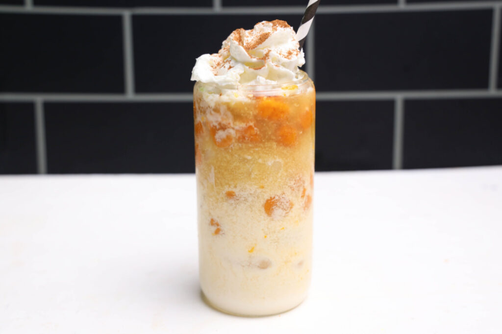Haunted Pumpkin Drink, A Spooky Halloween Cocktail