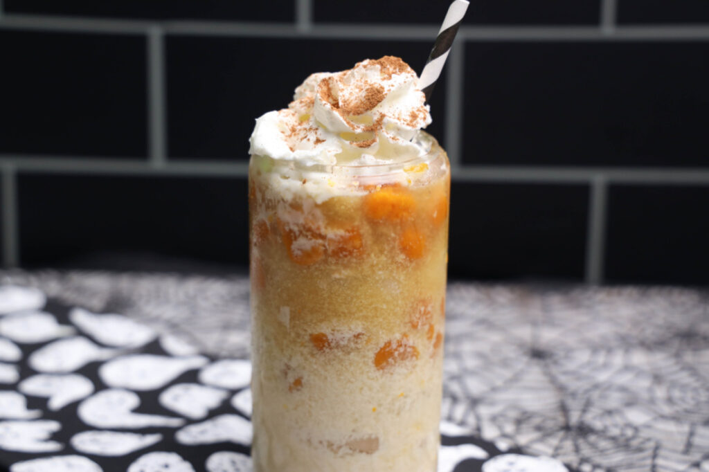 Haunted Pumpkin Drink, A Spooky Halloween Cocktail