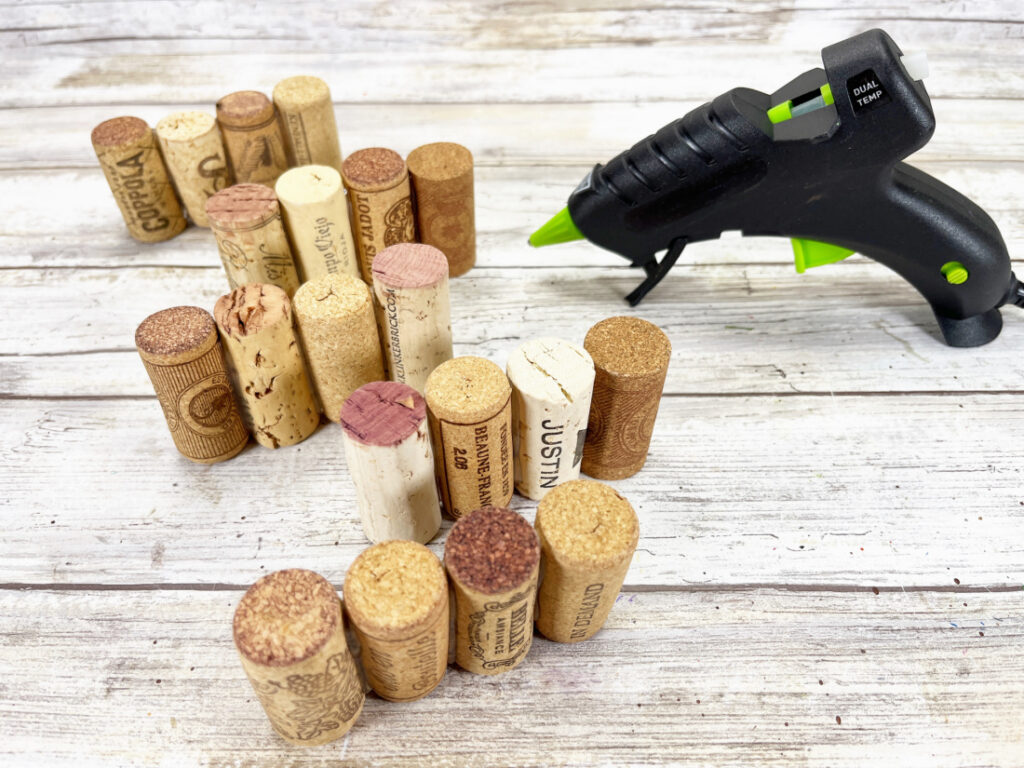 Recycled Wine Cork Frankenstein