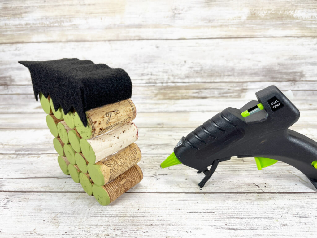 Recycled Wine Cork Frankenstein