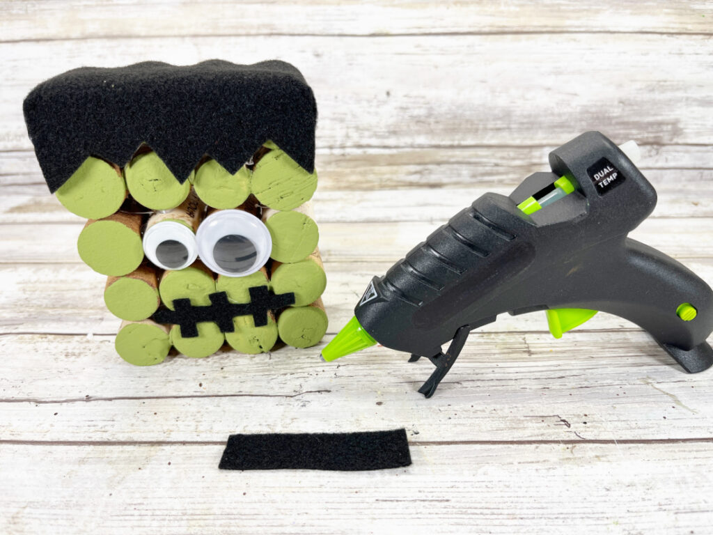 Recycled Wine Cork Frankenstein