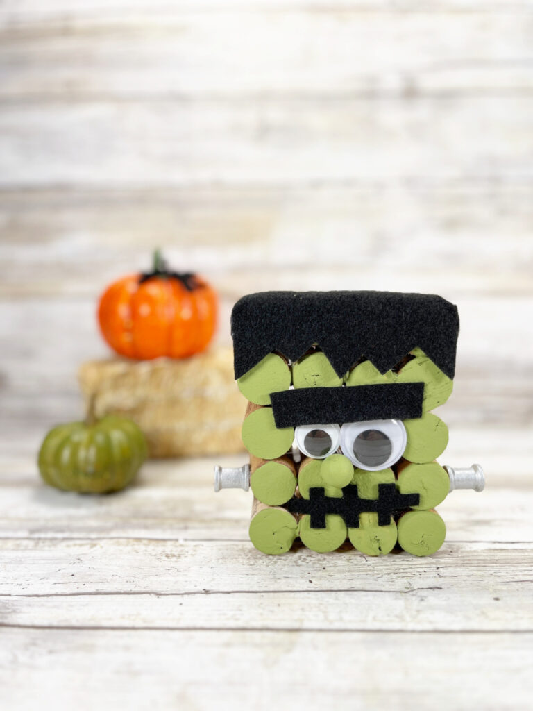 Recycled Wine Cork Frankenstein