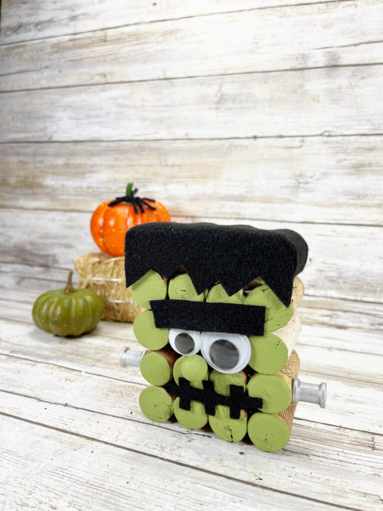 Recycled Wine Cork Frankenstein